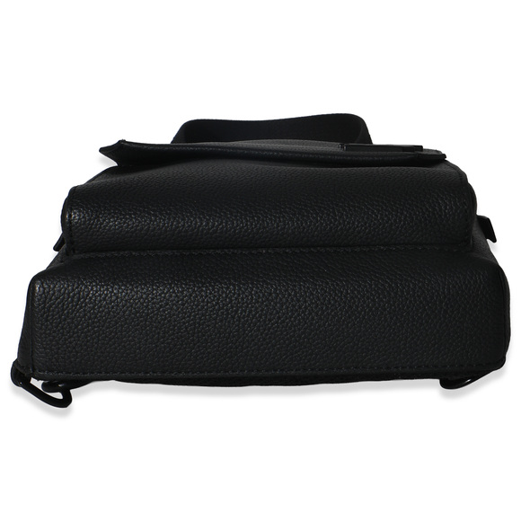 Louis Vuitton Black Waxy Calfskin Aerogram Pilot Slingbag - Picture 5 of 8